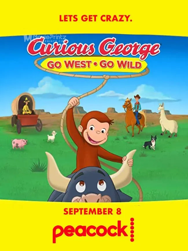 Curious George: Go West, Go Wild Poster