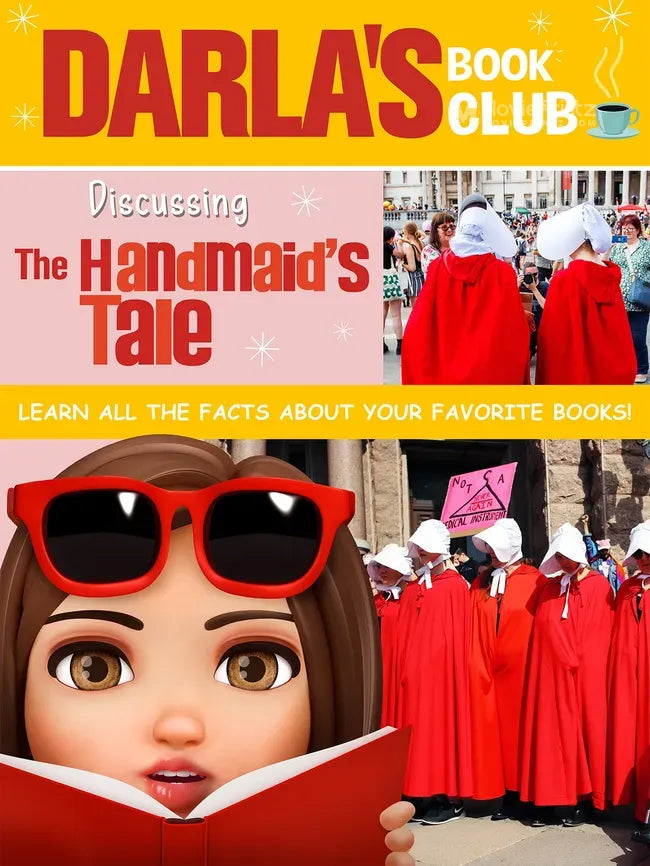 Darla's Book Club: Discussing the Handmaid's Tale Poster