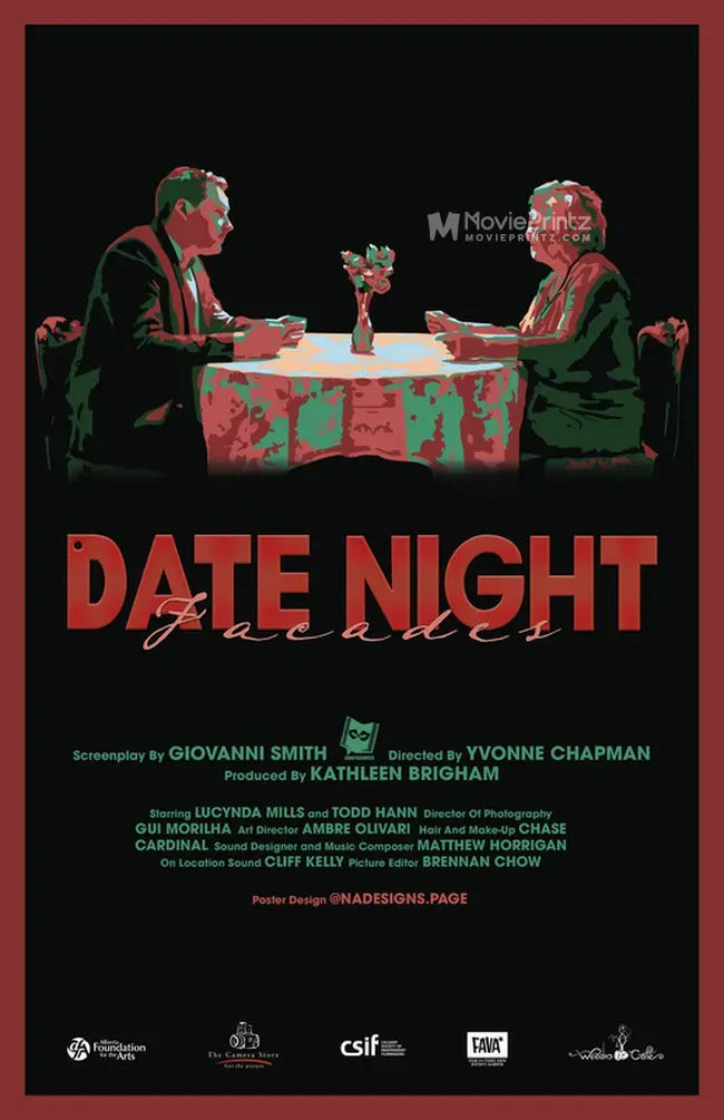 Date Night Facades Poster