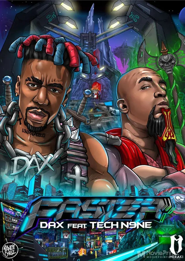 Dax Feat. Tech N9ne: Faster (Lyric Version) Poster