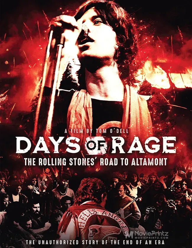 Days of Rage: the Rolling Stones' Road to Altamont Poster