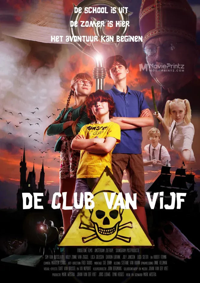 De Club van 5 Poster