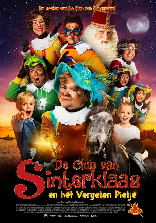 De club van Sinterklaas en het vergeten Pietje Poster