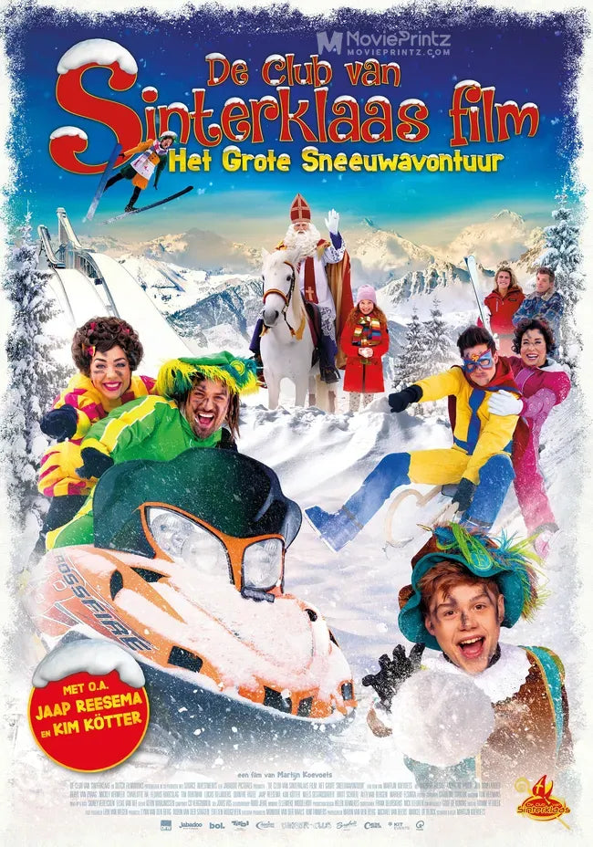 De Club van Sinterklaas Film: Het Grote Sneeuwavontuur Poster