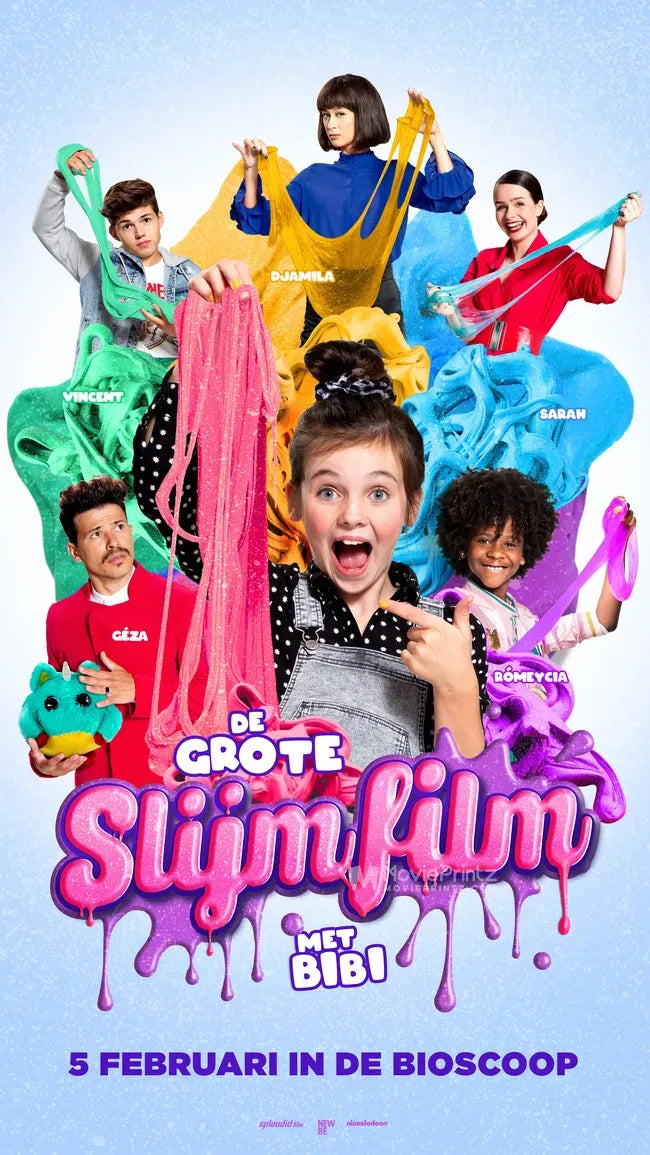 De grote slijmfilm Poster