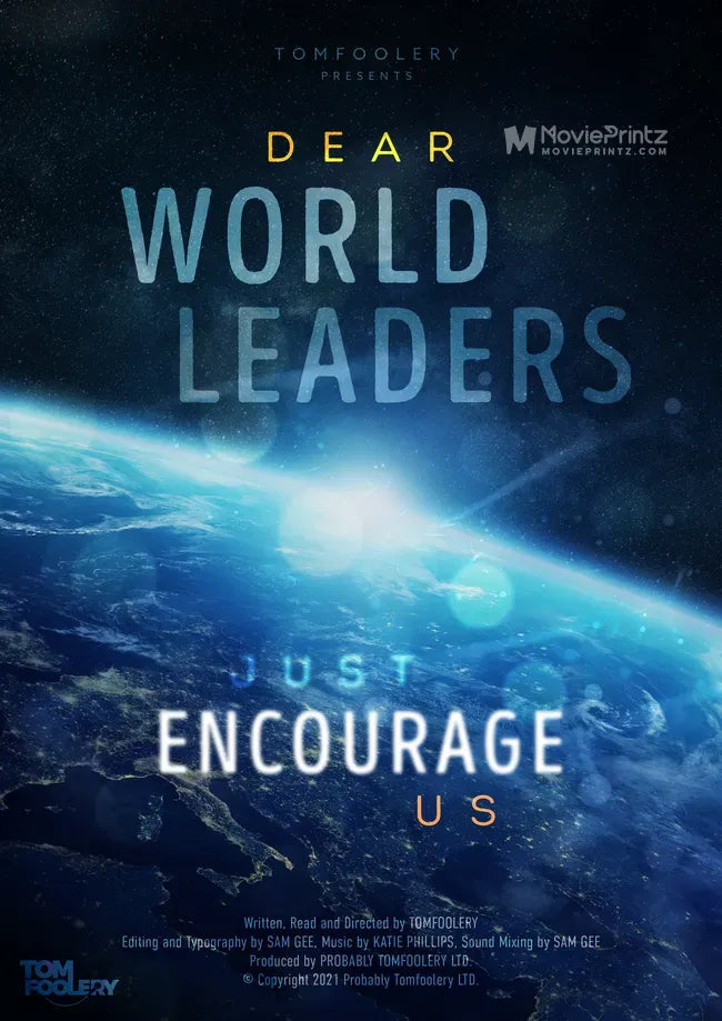 Dear World Leaders Poster