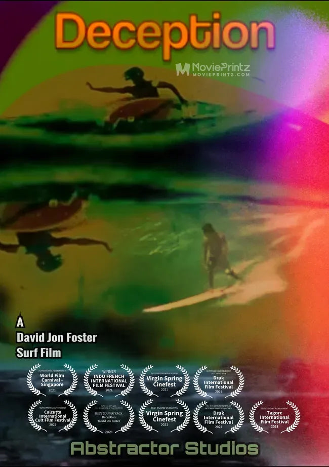 Deception, a Surf Film Poster