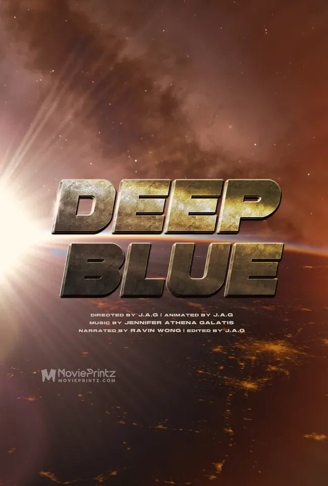 Deep Blue Poster