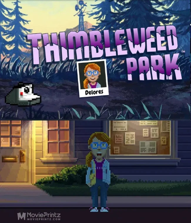 Delores: A Thimbleweed Park Mini-Adventure Poster