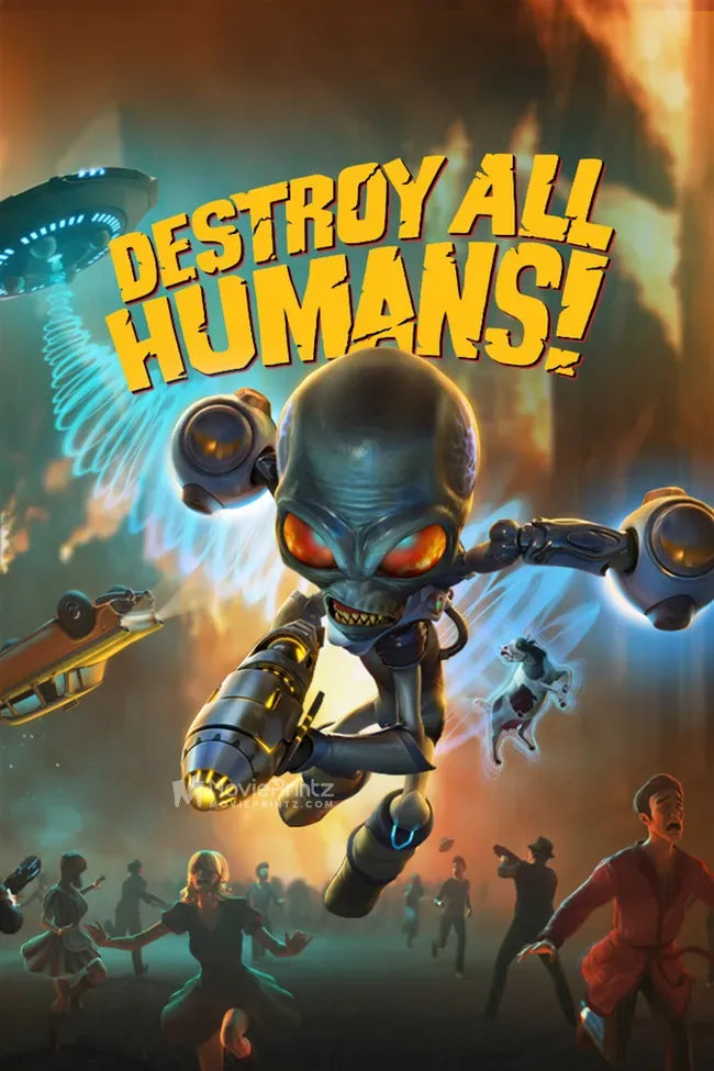 Destroy All Humans! Poster