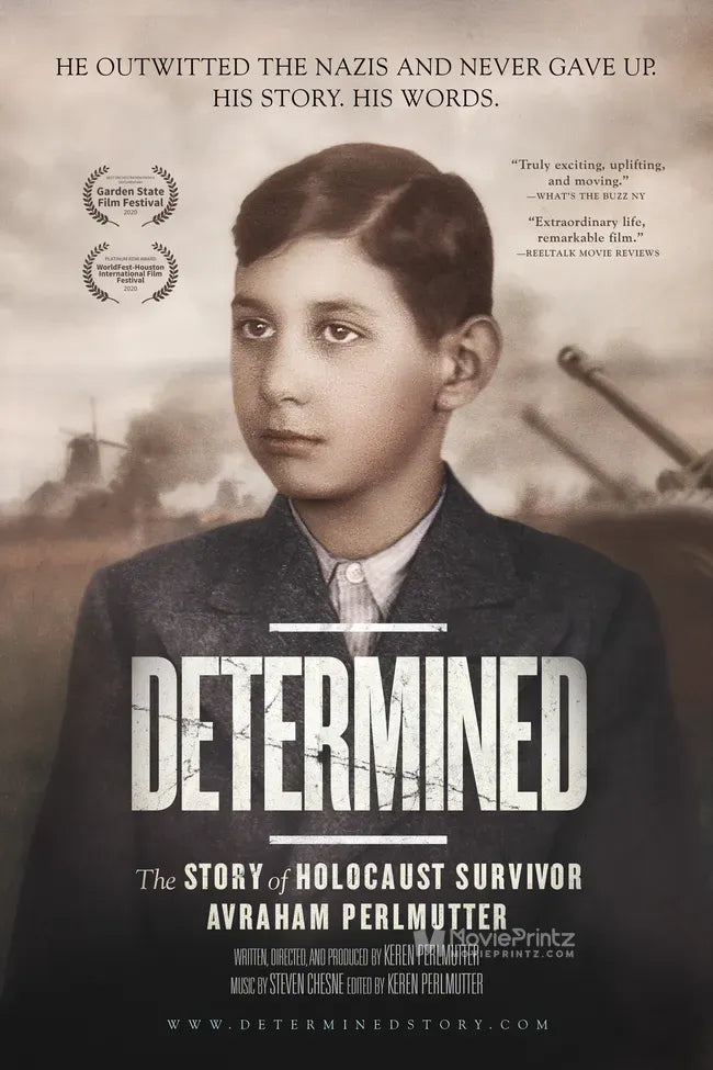 Determined: The Story of Holocaust Survivor Avraham Perlmutter Poster