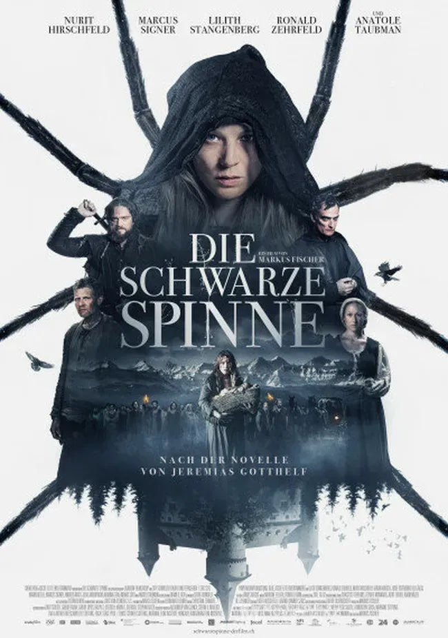 Die Schwarze Spinne Poster