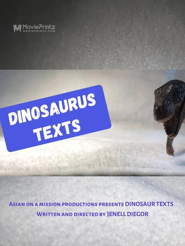 Dinosaur Texts Poster