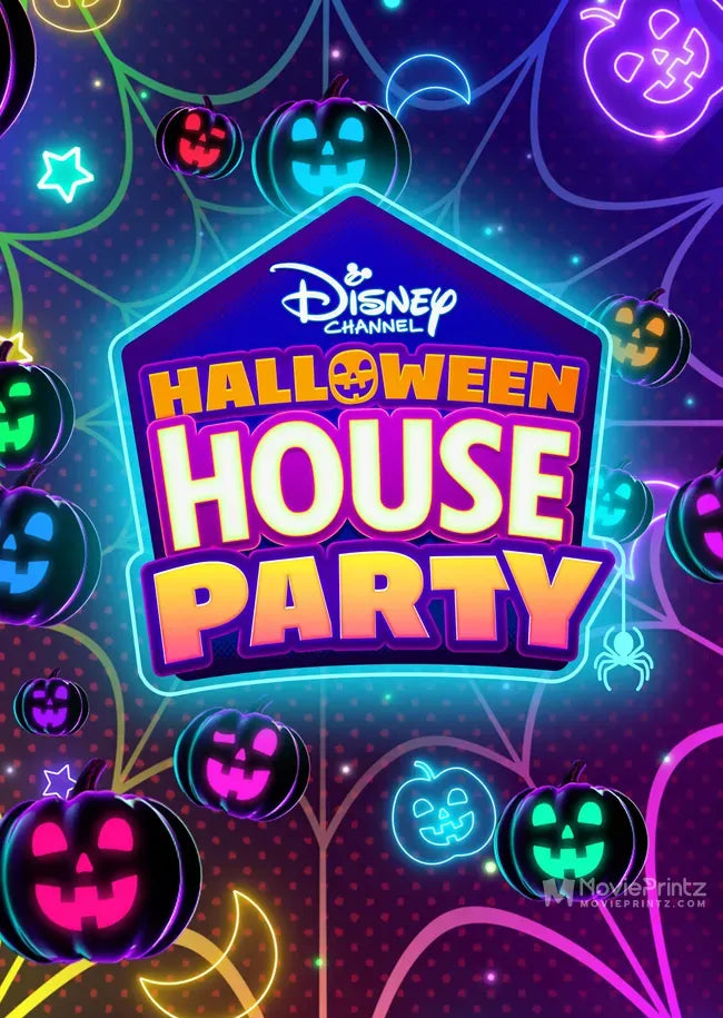 Disney Channel Halloween House Party Poster