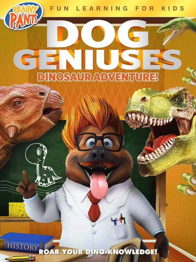 Dog Geniuses: Dinosaur Adventure Poster