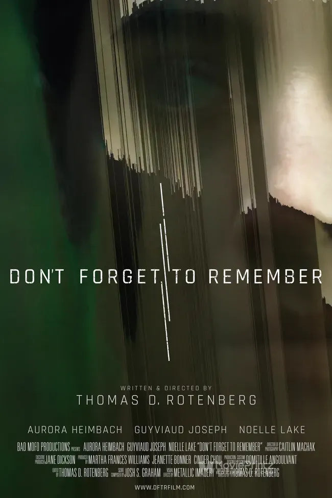 Don't Forget to Remember Poster