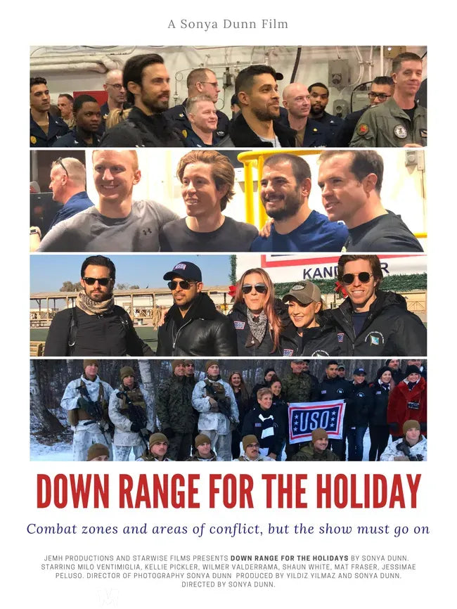 Down Range for the Holidays Poster