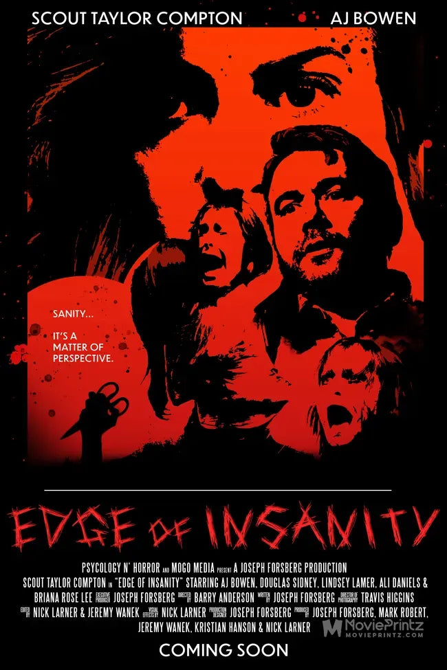 Edge of Insanity Poster