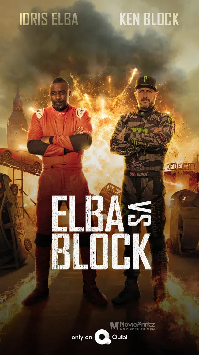 Elba vs. Block Poster