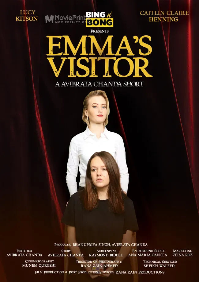 Emma's Visitor Poster