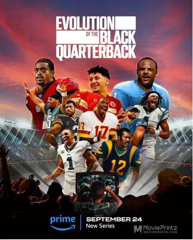 Evolution of the Black Quarterback Poster