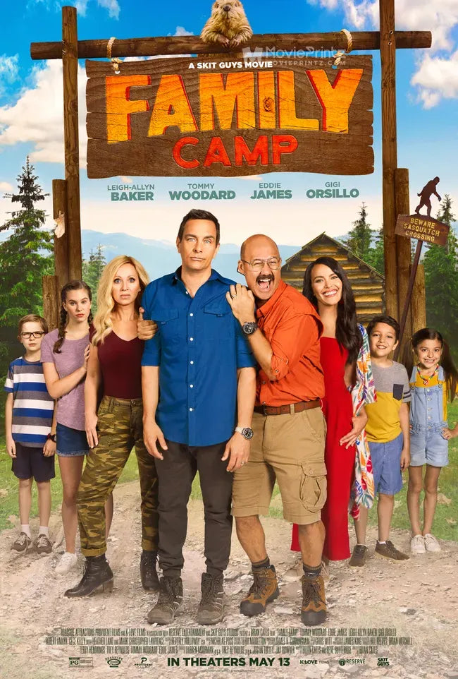 Family Camp Poster