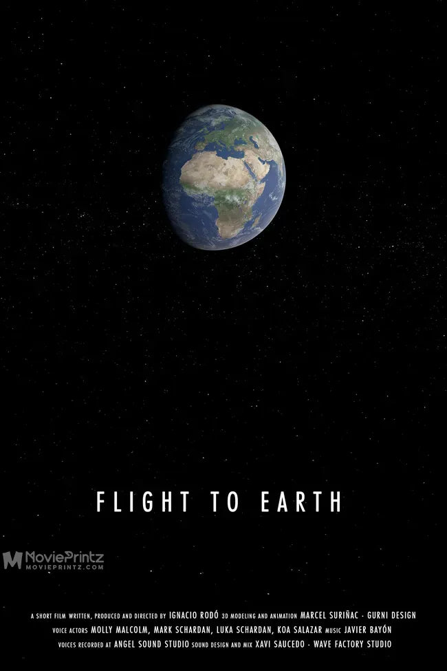 Flight to earth Poster