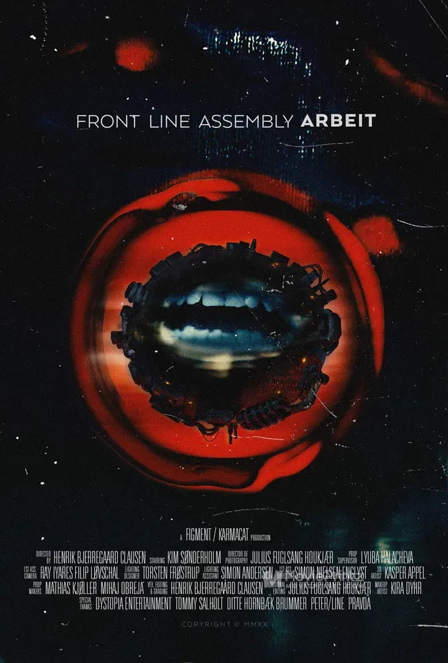 Front Line Assembly: Arbeit Poster