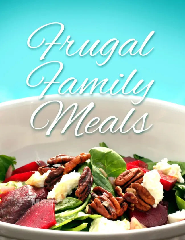 Frugal Family Meals Poster