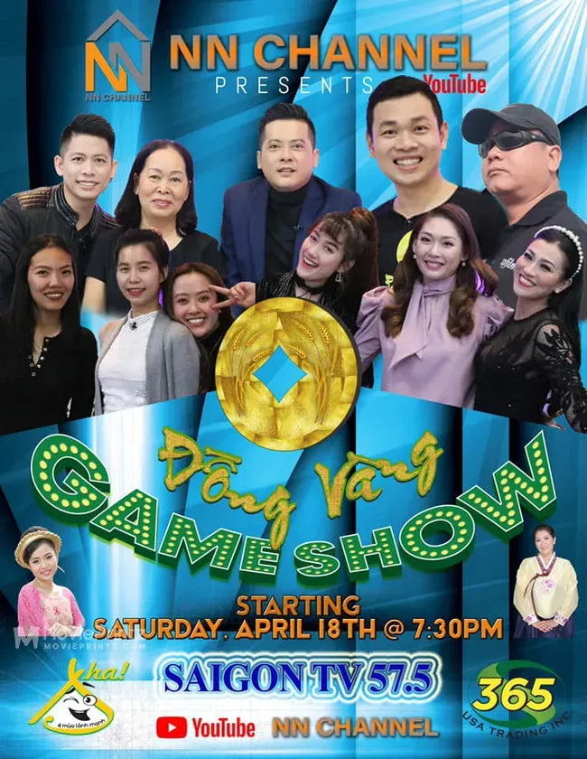 Game Show Dong Vang Poster