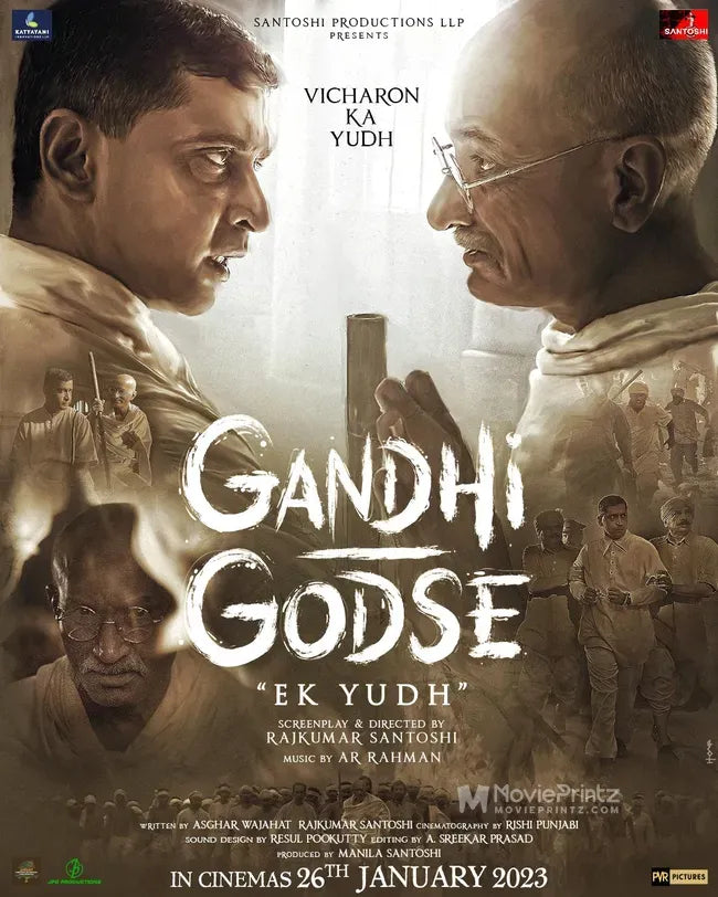 Gandhi Godse Ek Yudh Poster