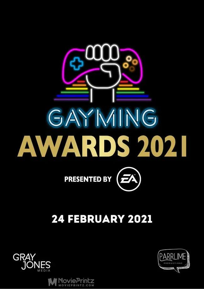 Gayming Awards 2021 Poster