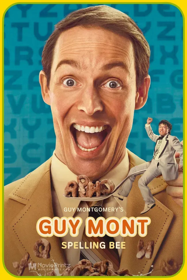 Guy Montgomery's Guy Mont-Spelling Bee Poster