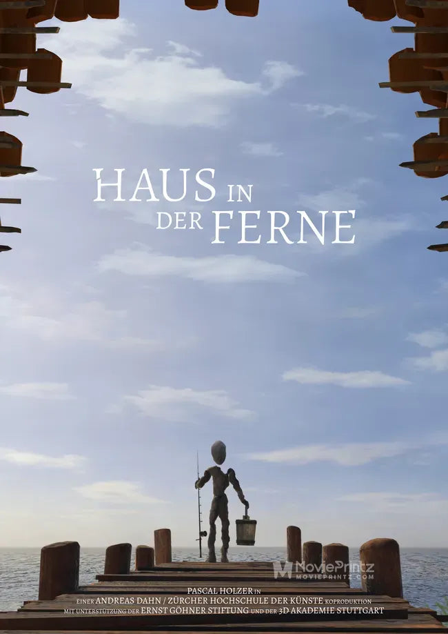 Haus in der Ferne Poster