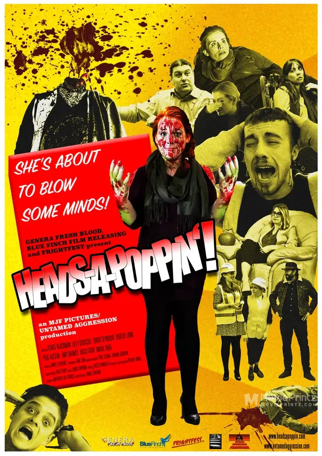 Heads-a-Poppin'! Poster