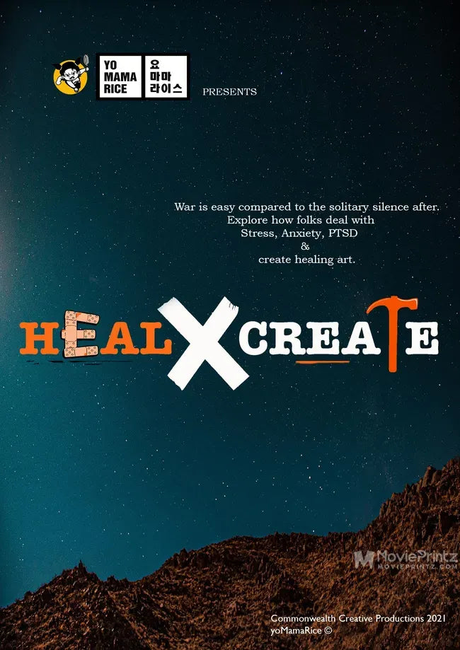 Heal X Create Poster