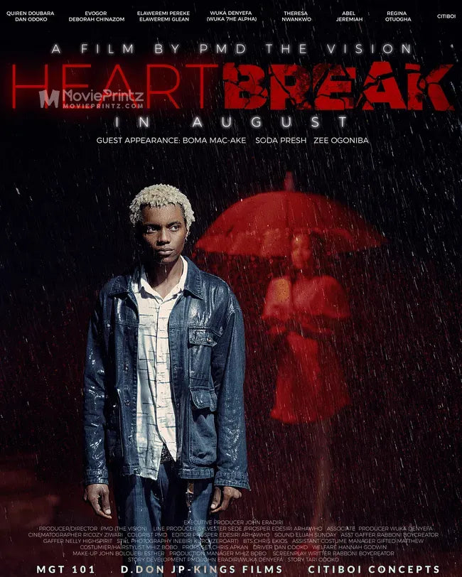 Heartbreak in August Poster