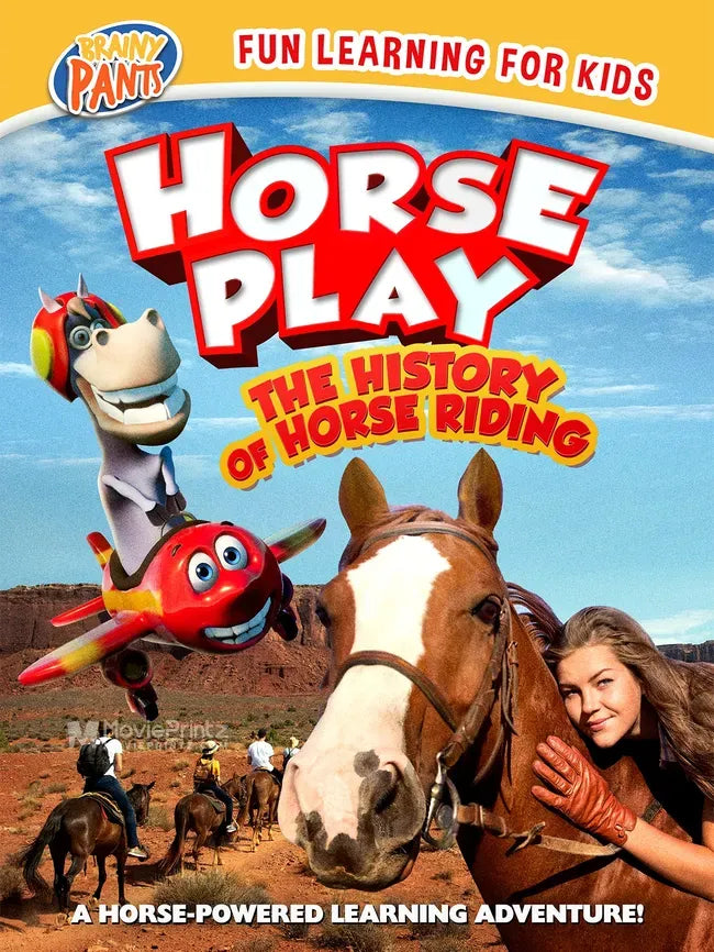 Horseplay: The History of Horse Riding Poster