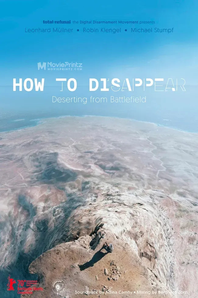 How to Disappear - Deserting Battlefield Poster