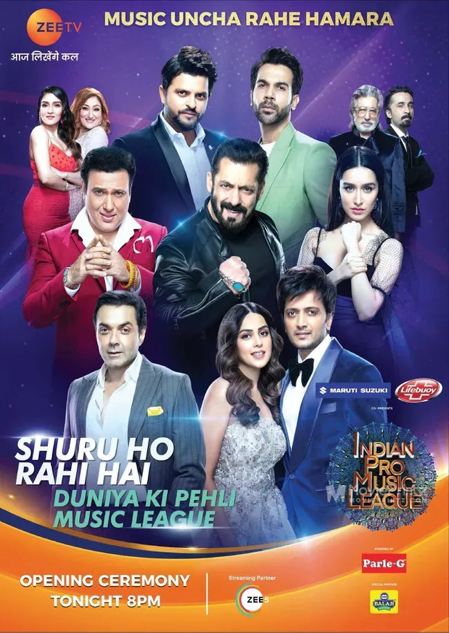 Indian Pro Music League Poster