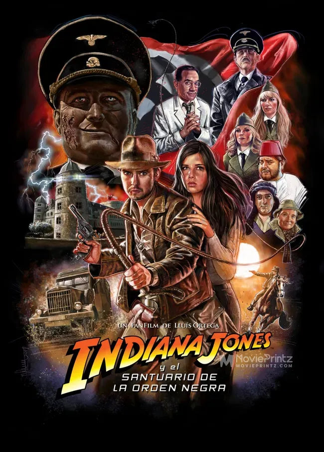 Indiana Jones and the Sanctuary of the Black Order Poster