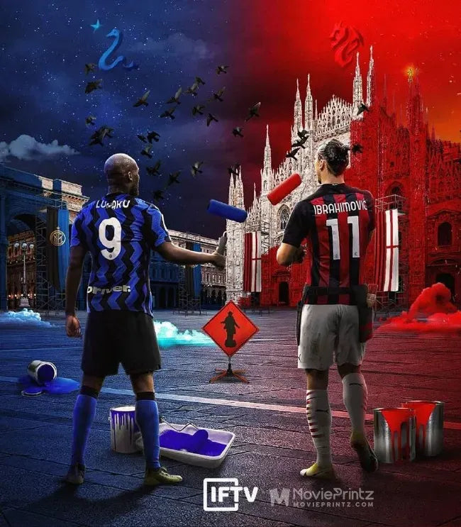 Inter Milan vs AC Milan Poster