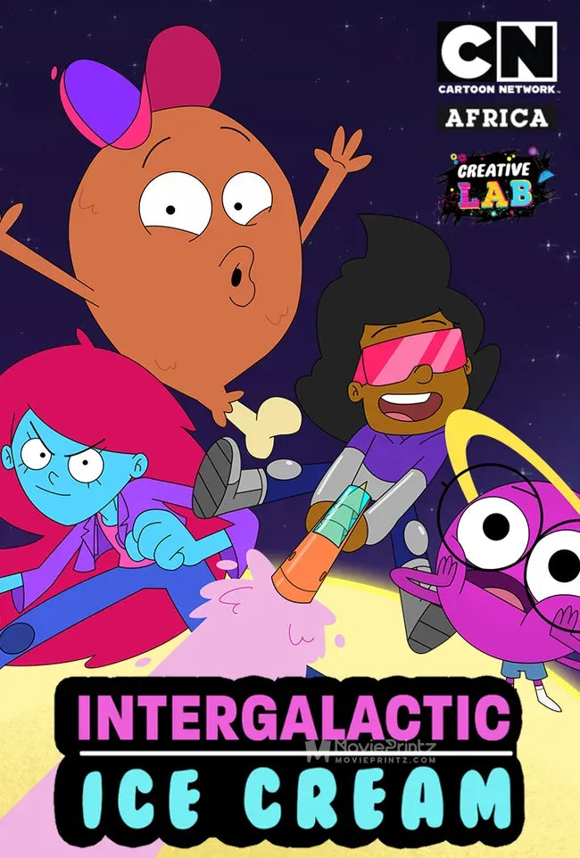 Intergalactic Ice Cream Poster