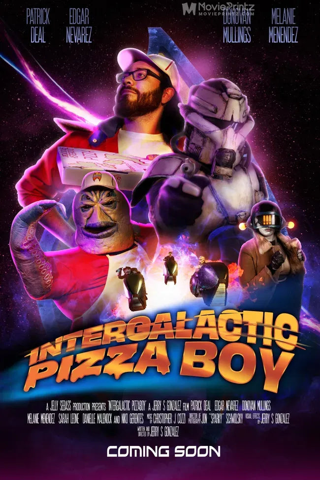 Intergalactic PizzaBoy Poster