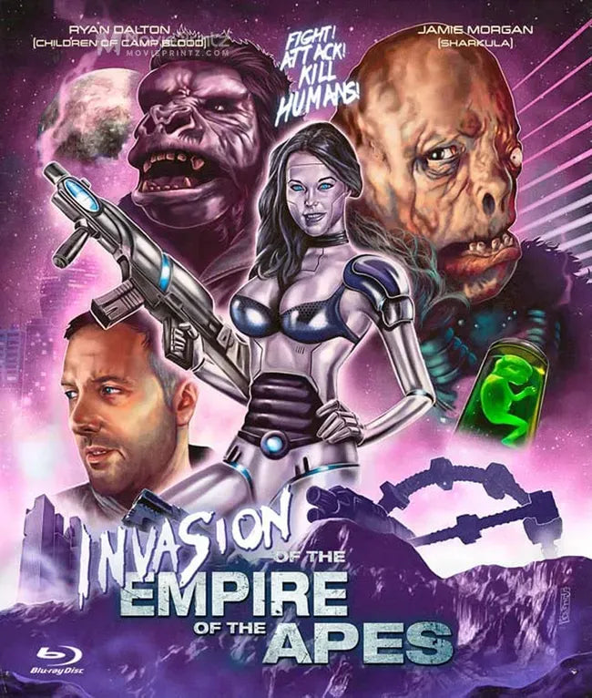 Invasion of the Empire of the Apes Poster