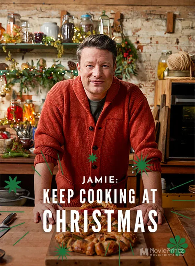 Jamie: Keep Cooking at Christmas Poster