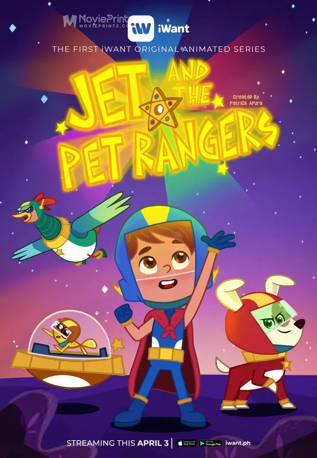 Jet and the Pet Rangers Poster