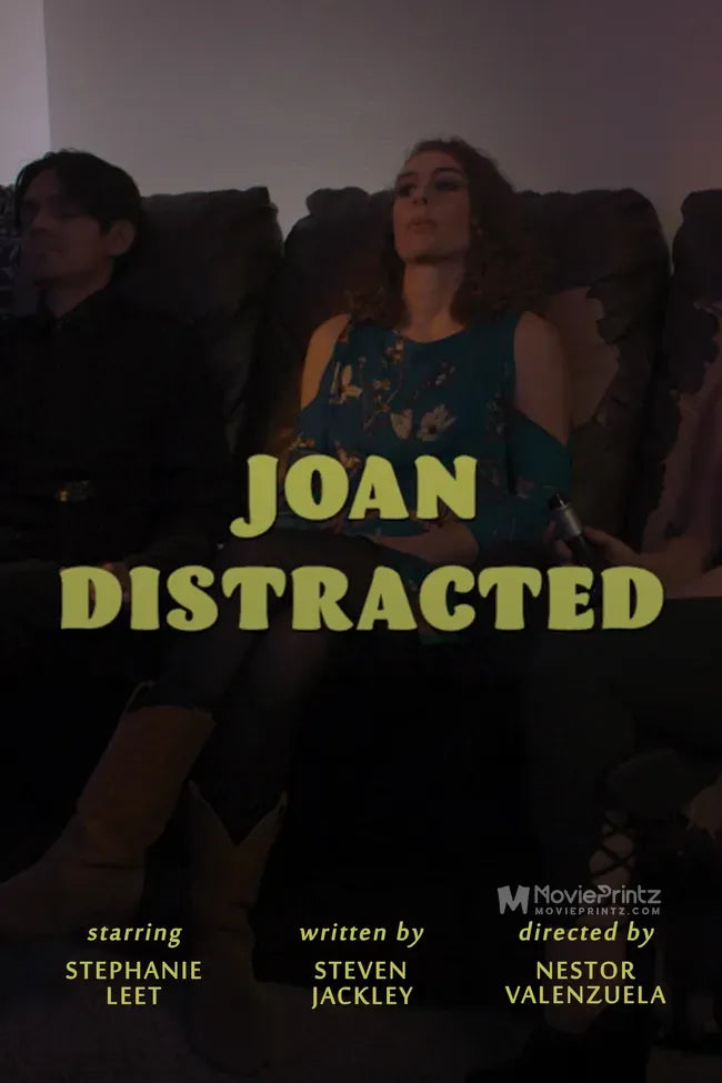 Joan Distracted Poster