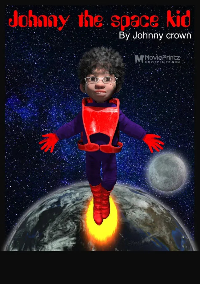 Johnny the space kid Poster