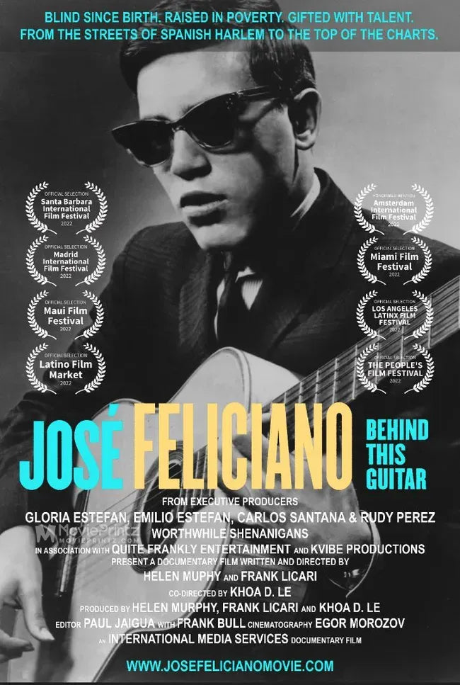 Jose Feliciano: Behind This Guitar Poster